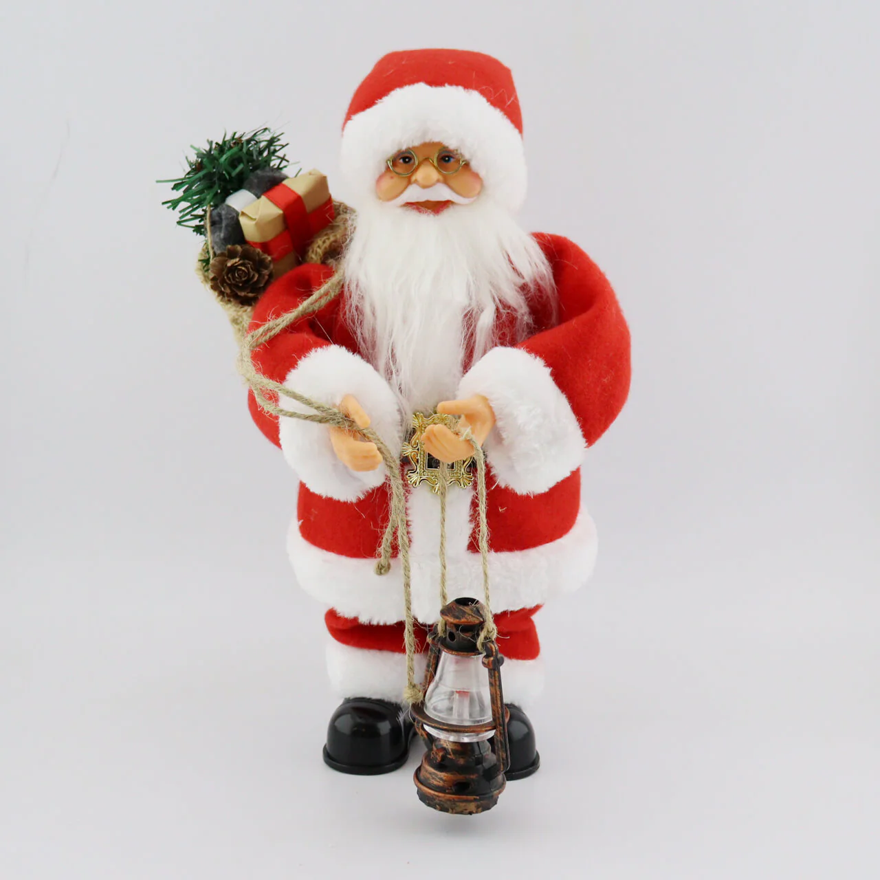 Papa Noel Movimiento Con Regalos - Image 2