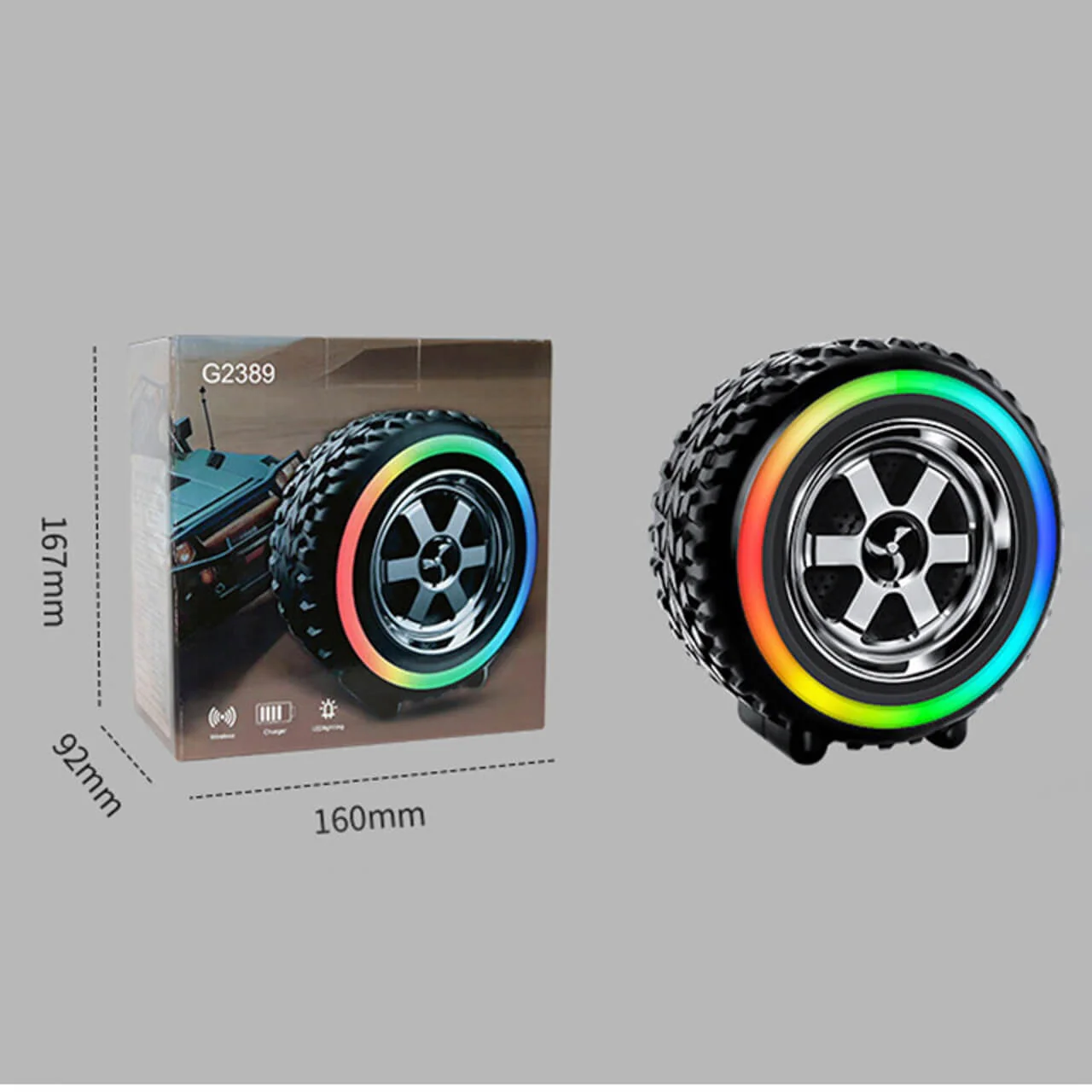 Parlante Bluetooth Llanta - Image 9